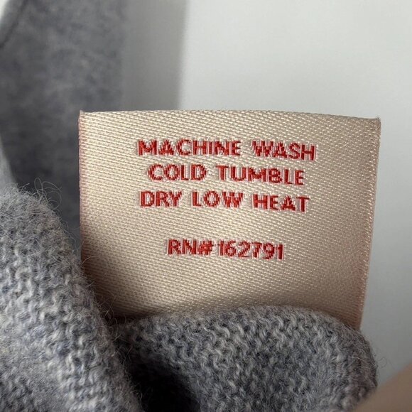 Kilte Collection Long Sleeve Washable Cashmere Liz Tee in Earl Grey 2/M Women's - Picture 8 of 8